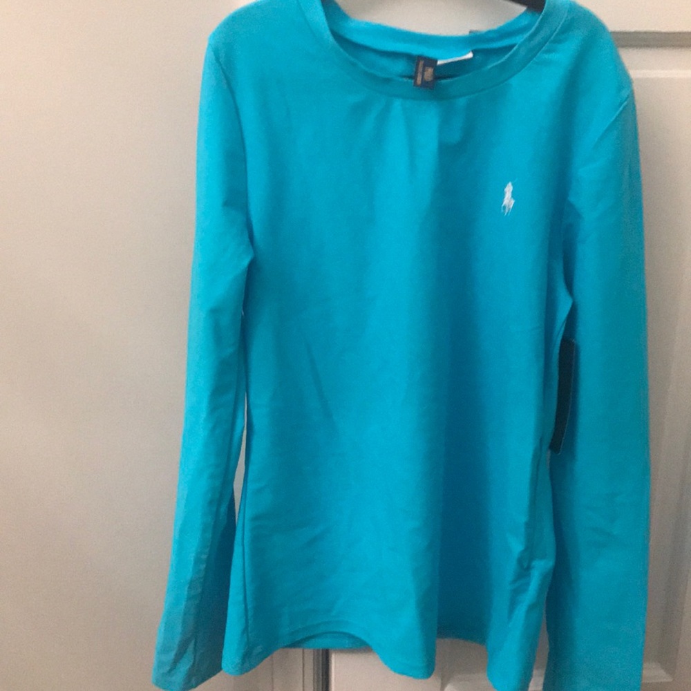 Ralph Lauren spring blue shirt